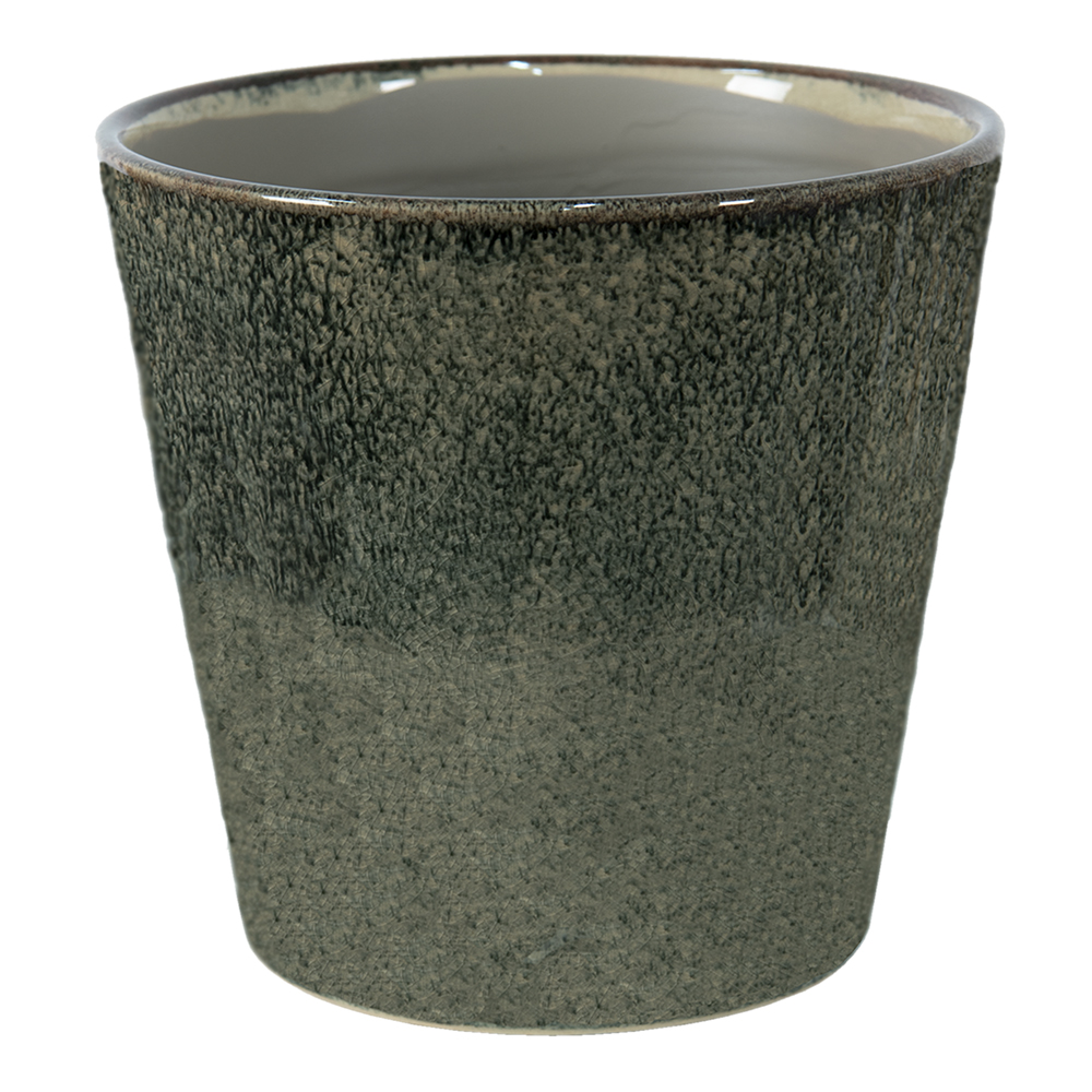 Pot de fleurs d'intérieur Vert Ø 19x18 cm