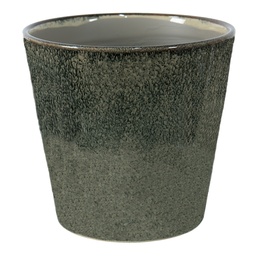 [6CE1407XL] Flower Pot Inside Green Ø 19x18 cm