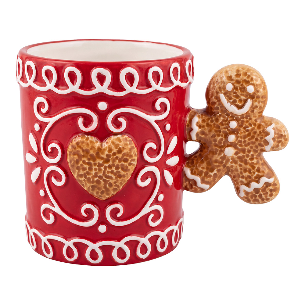Tazza Rosso Marrone 13x8x10 cm / 350 ml