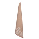 Strofinaccio Marrone Bianco 50x70 cm