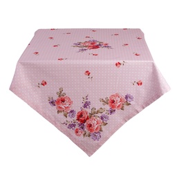 [DTR01] Square Tablecloth Pink, Violet 100x100 cm