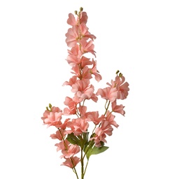 [5PL0135DP] Deko Ast mit Blumen Rosa Grün 16x12x100 cm
