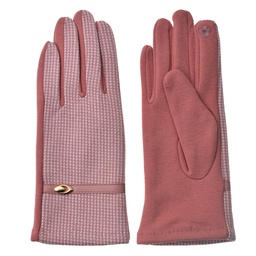 [JZGL0058] Gants d'hiver Rose 8x24 cm