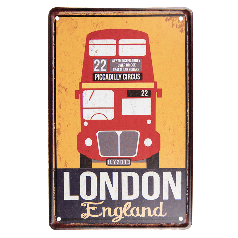 Tekstbord 20x1x30 cm