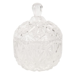 [6GL2831] Bonbonniere Transparent Ø 13x19 cm