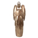 Statua Decorativa Angeli Color oro 62x25x169 cm