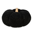 Deko Kürbis Schwarz Ø 25x16 cm