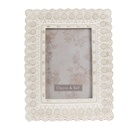 Picture Frame White 16x2x21 cm / 10x15 cm