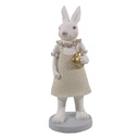 Statua Decorativa Coniglio Multicolor 9x8x20 cm