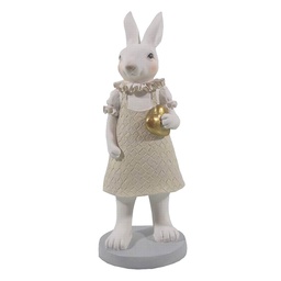 [6PR3175] Statua Decorativa Coniglio Multicolor 9x8x20 cm