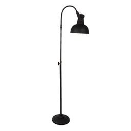 [5LMP341Z] Floor Lamp Black 59x27x189 cm E27/max 1x60W