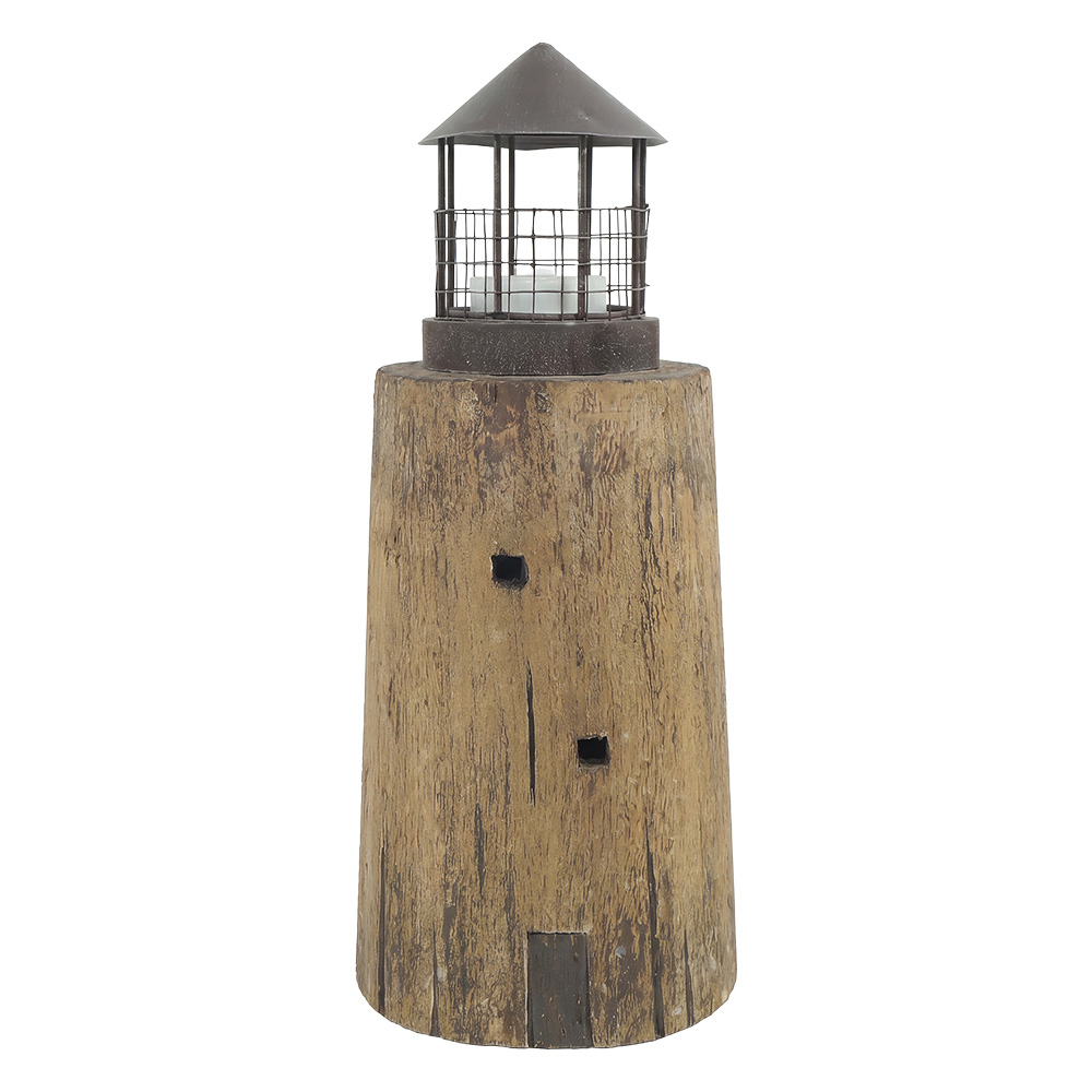 Decoration Lighthouse Brown Ø 15x36 cm
