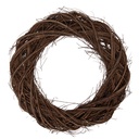 Decoration Garland Brown Ø 45x5 cm