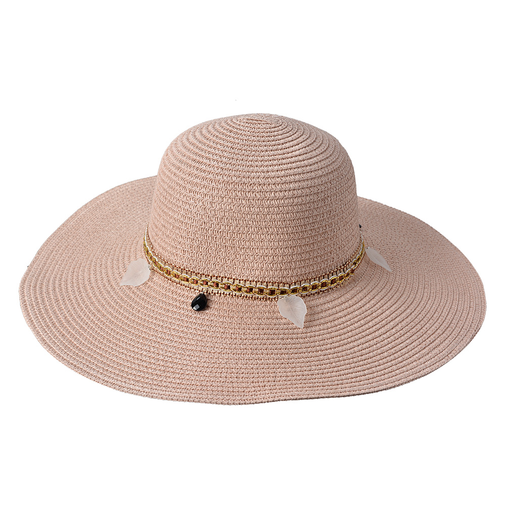 Hoed 57 cm roze