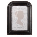 Picture Frame Black Brown 15x2x20 cm / 10x15 cm