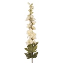 Branche de décoration avec fleurs Beige Vert 6x6x77 cm