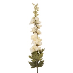 [5PL0163BE] Rami Artificiali Decorativi con fiori Beige Verde 6x6x77 cm