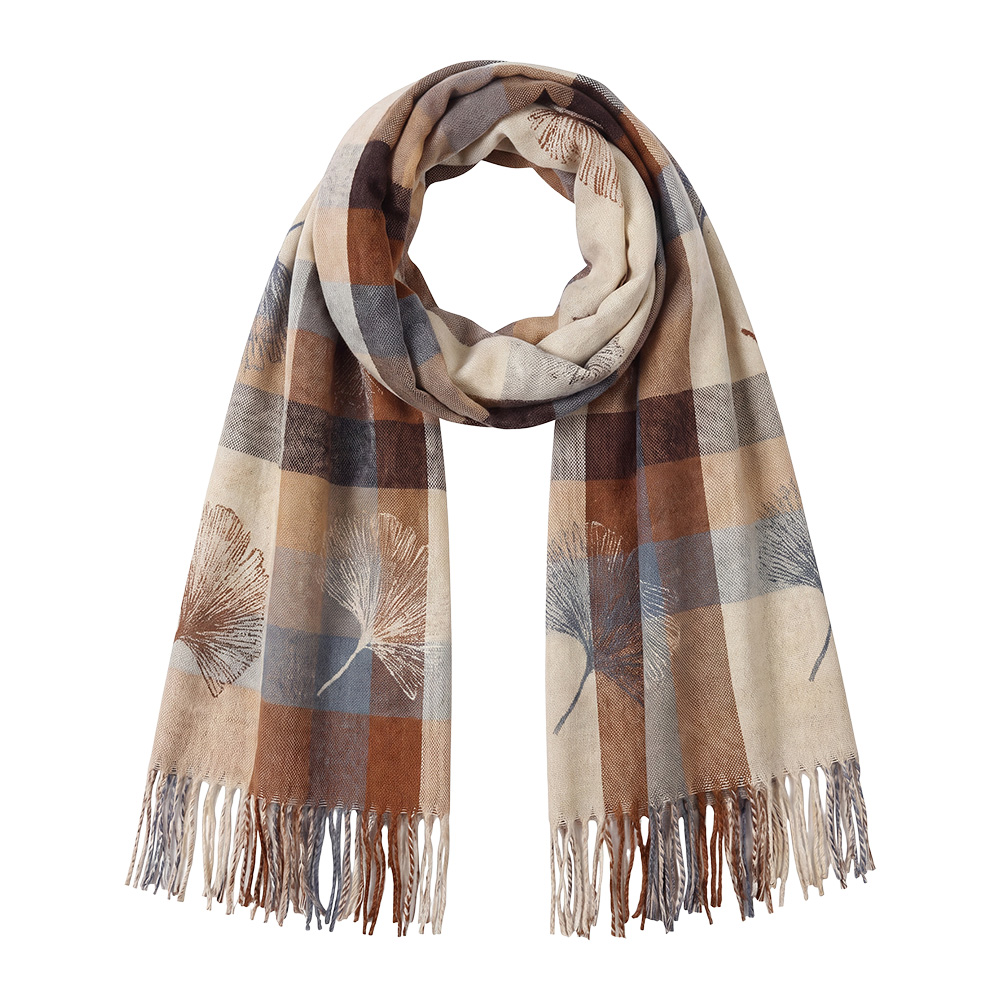 Sjaal 65x180 cm beige