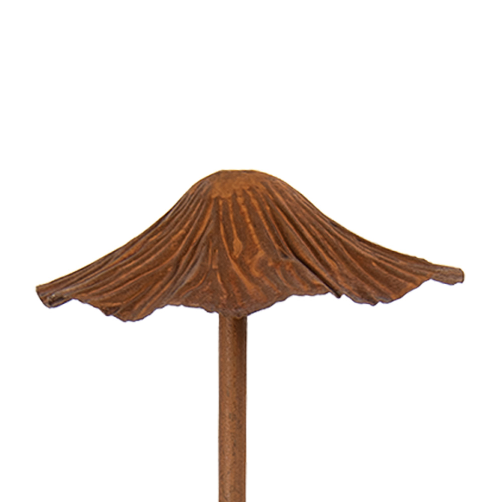 Spuntone da Giardino Fungo Marrone Ø 12x40 cm