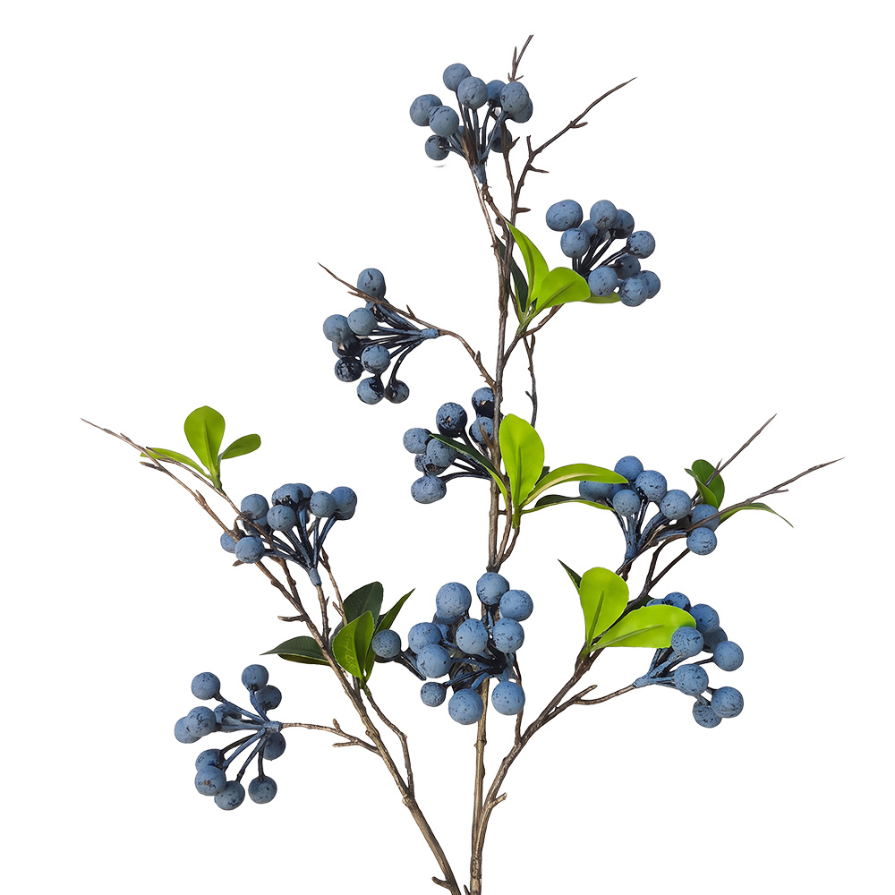 Branche de décoration Bleu 78 cm