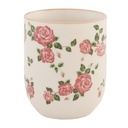 Crockery Mug Pink Ø 6x8 cm / 100 ml