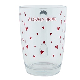 [LBSGL0007] Bicchiere da tè Trasparente 11x8x11 cm / 300 ml