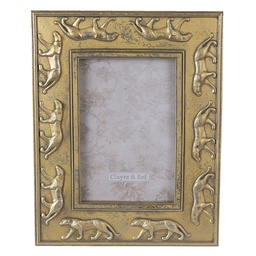 [2F0920] Picture Frame Gold 18x2x23 cm / 10x15 cm