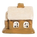Decoration House Brown Beige 9x7x9 cm