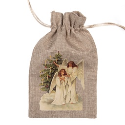 [66470] Sacchetto del regalo Beige 12x1x20 cm