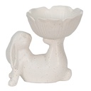 Decoration Rabbit White 15x11x14 cm