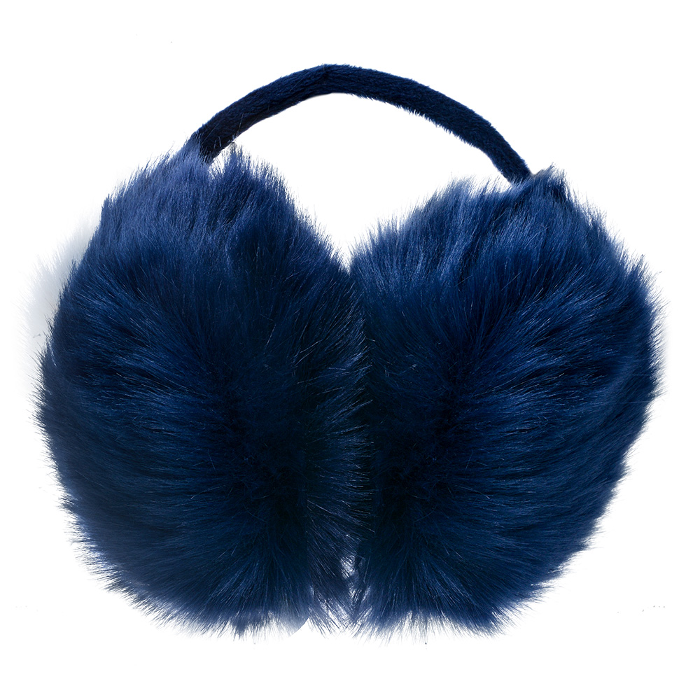 Oorwarmer blauw