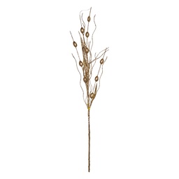 [50930BE] Décoration de Noël Beige 80 cm