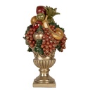 Décoration Bol à fruits Couleur or 25x24x44 cm