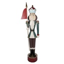 Decoration Nutcracker Green Red 67x41x210 cm