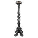 Candle Holder Black Ø 23x65 cm