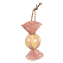 Decoration Candy Pink Yellow 10x8x21 cm