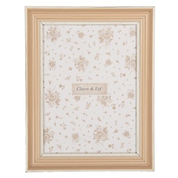 [2F1262L] Cornice Foto Marrone Beige 19x2x24 cm / 15x20 cm