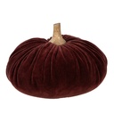 Décoration Citrouille Rouge Ø 20x14 cm