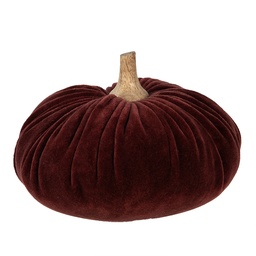 [65414] Decorazione Zucca Rosso Ø 20x14 cm