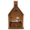 Décoration Maison Marron 17x17x28 cm
