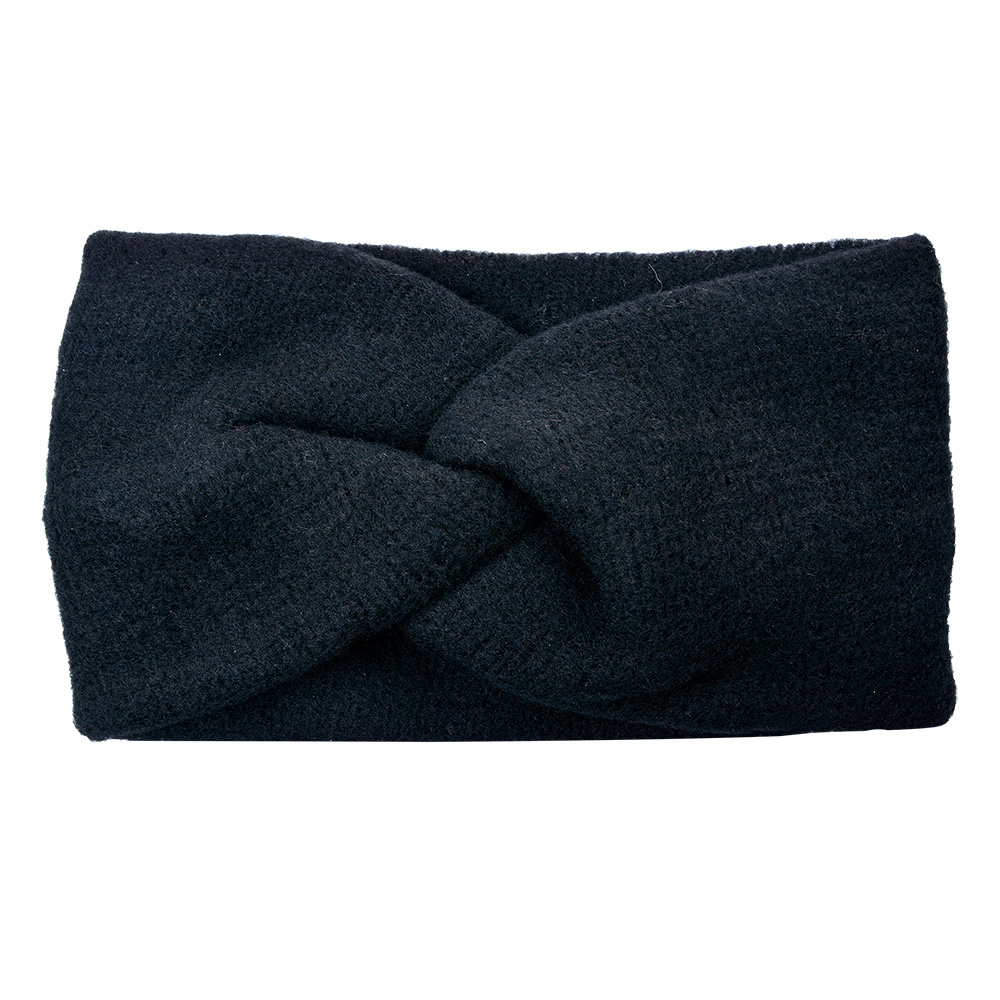 Hoofdband 10x22 cm zwart