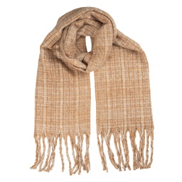 [JZSC0837CH] Foulard Femme Marron 50x210 cm