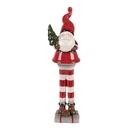 Decorazione Natalizie Babbo Natale Rosso Bianco 9x8x30 cm