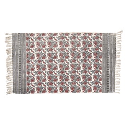 [KT080.057L] Rug Red, White 140x200 cm
