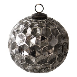 [6GL3918] Weihnachtskugel Schwarz Ø 15x15 cm