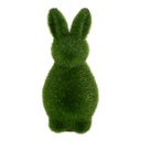 Decoration Rabbit Green Ø 7x14 cm