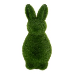 [66758S] Decoration Rabbit Green Ø 7x14 cm