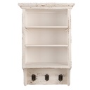 Wall Cupboard Beige 36x17x57 cm