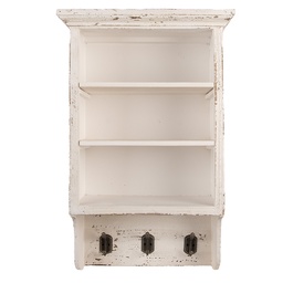 [5H0753] Wandschrank Beige 36x17x57 cm