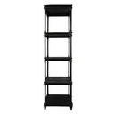 Cabinet Black 55x40x210 cm